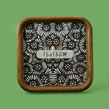 Matmel Deco Messina Çerçeve - Kahverengi - 15X15 cm