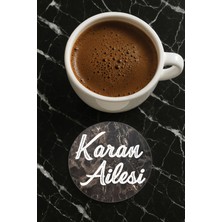 Nurdic Kişiye Özel Seri Yazılı Pleksi Mumluk / Bardak Altlığı Temalı 10X10CM Model SERI77