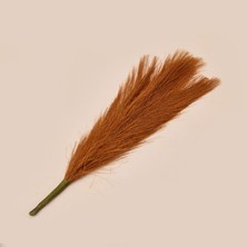 Q-Art Dekoratif Tüy - Kiremit - 44 cm