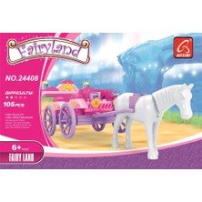 Mega Oyuncak Keyixing Fairyland  117 Parça Atlı Araba