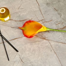 Matmel Deco Yapay Zambak Çiçeği - Turuncu - 60 cm