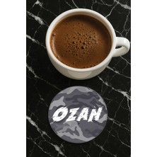 Nurdic Kişiye Özel Name Yazılı Pleksi Mumluk / Bardak Altlığı Temalı 10X10CM Model NAME63