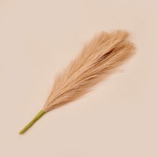 Q-Art Dekoratif Tüy - Somon - 44 cm