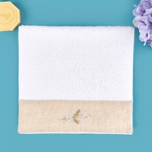 Matmel Soft French Cottage Ruva El Havlusu - Ekru - 30X50 cm