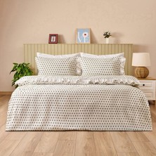 Matmel Soft Moyo Çift Kişilik Nevresim Takımı - Beyaz / Antrasit