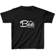 Rawea Fashion Unisex Çocuk Baskılı T-Shirt - Siyah