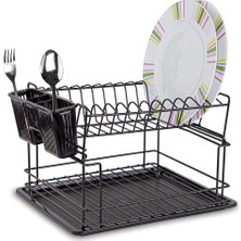 Matmel KB010 2 Katlı Bulaşıklık - Siyah