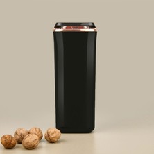 Matmel Pratico Kare Erzak Saklama Kabı - Siyah / Bakır - 1,7 Lt