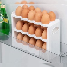 Matmel System 30 Bölmeli Yumurta Kutusu - Beyaz - 27 cm