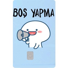 Bsb Kart Kaplama Sticker Banka Kredi Kartı Kaplama Stickeri KK1417