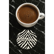 Nurdic Kişiye Özel Isim Yazılı Pleksi Mumluk / Bardak Altlığı Temalı 10X10CM Temalı İSIM40