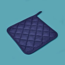 Gabardin Tutaç - Lacivert - 20X20 cm