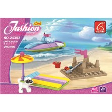 Mega Oyuncak Keyixing 78 Parça Fashion Girls Deniz Eğlencesi