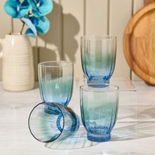 Matmel Elite 4'lü Meşrubat Bardağı - Mavi - 320 ml