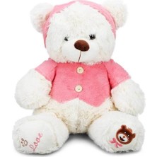 TE Dükkan Buğz 1014 Puffy Friends T Shirtlü Sevimli Peluş Ayı 43 cm