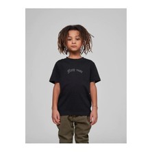 Rawea Fashion Çocuk Unisex Baskılı T-Shirt - Siyah