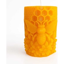 Medite Petek Modelinde Doğal Bal Mumu