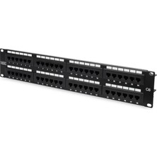 Digitus DN-91648U 48'li Cat 6 Utp 19" 2u Zırhsız P