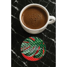 Nurdic Kişiye Özel Seri Yazılı Pleksi Mumluk / Bardak Altlığı Temalı 10X10CM Model SERI78