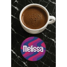 Nurdic Kişiye Özel Isim Yazılı Pleksi Mumluk / Bardak Altlığı Temalı 10X10CM Dizayn İSIM31
