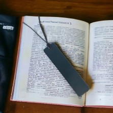 TE Dükkan Deri Kitap Ayracı, Mavi