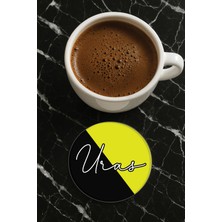 Nurdic Kişiye Özel Seri Yazılı Pleksi Mumluk / Bardak Altlığı Temalı 10X10CM Model Seri-96