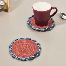 Matmel Soft Laetus Bardak Altlığı - Kiremit - 13X13 cm