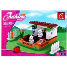 Mega Oyuncak Ausini  Parça 73 Fashion Girls Tavşan Evi