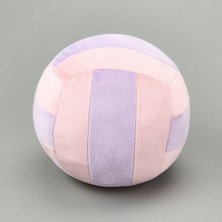 Matmel Soft Voleybol Topu Figürlü Yastık - Pembe / Eflatun - 20 cm