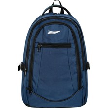 Çok Amaçlı Laptop Dizüstü Bilgisayar Bölmeli Sırt Çanta Mavi