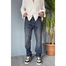 Alışveriş Sokağı Lacivert Regular Jean - Kot Pantolon