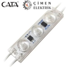 10 Adet Cata Ct 4593 2W Tak Çalıştır 220V Modül LED 6400K Beyaz Işık