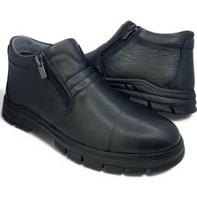 Desimod Hakiki Deri Içi Kürklü Tam Ortopedik Erkek Bot