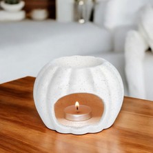 Matmel Deco Bona Seramik Buhurdanlık - Krem - 11,5 cm