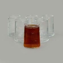 Paşabahçe Dunes 6'lı Meşrubat ve Su Bardağı Seti - Şeffaf - 335 ml