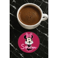 Nurdic Kişiye Özel Name Yazılı Pleksi Mumluk / Bardak Altlığı Temalı 10X10CM Model NAME62