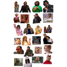 Bsb Komik Telefon Laptop Notebook Tablet Defter Matara Stiker Etiket ST2046