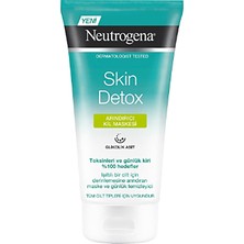 Neutrogena Skin Detox 150 ml Arındırıcı Kil Maskesi Normal Ciltler İçin Glikolik Asit İçerikli