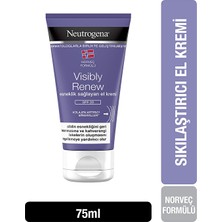Neutrogena Visibly Renew SPF20 El Kremi 75 ml Arındırıcı Etki ile Kadınlar İçin Özel Formül
