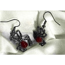 Dükkan Design Tiny Red Spider Küpe