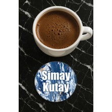 Nurdic Kişiye Özel Seri Yazılı Pleksi Mumluk / Bardak Altlığı Temalı 10X10CM Model SERI79