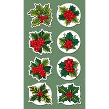 Bsb Bitki Çiçek Telefon Laptop Notebook Tablet Defter Matara Stiker Etiket ST2281