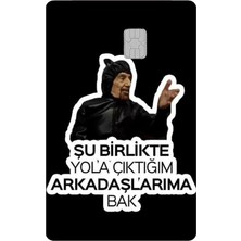 Bsb Kart Kaplama Sticker Banka Kredi Kartı Kaplama Stickeri KK1744
