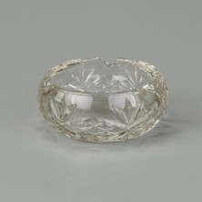 Matmel Soga Yuvarlak Cam Küllük - Şeffaf - 9,5 cm