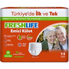Freshlife Hasta Bezi Emici Külot Medium 16 Lı