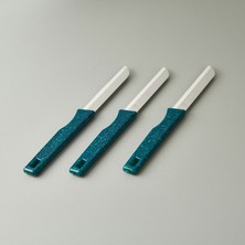 Solingen 3'lü Simli Meyve Bıçağı - Asorti - 18 cm