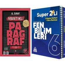 Örnek Akademi 6. Sınıf Fen Bilimleri Süper Ikili ve Edebiyat Sokağı Mantıklı Paragraf Soru Bankası Seti 2 Kitap
