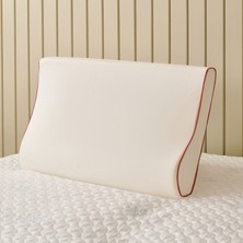 Matmel Soft Boyun Destekli Visko Yastık - Beyaz - 39X60 cm