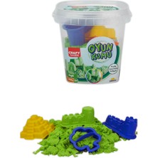 Sunman 5702 Oyun Kumu Set 3kalıp Plstk Kova 45G gr Yeşil