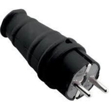 Kauçuk Erkek Fiş 1X16A 220V